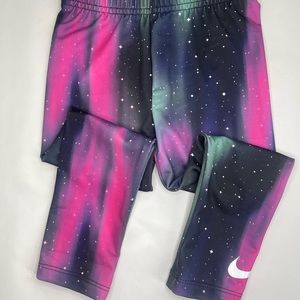 EUC Nike DRI-FIT Galaxy Leggings